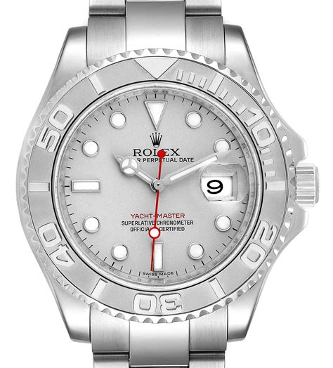 Rolex yachtmaster platinum dial